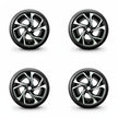 Pack de 4 Jantes + pneus 17