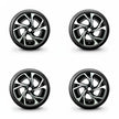 Pack de 4 Jantes + pneus 17