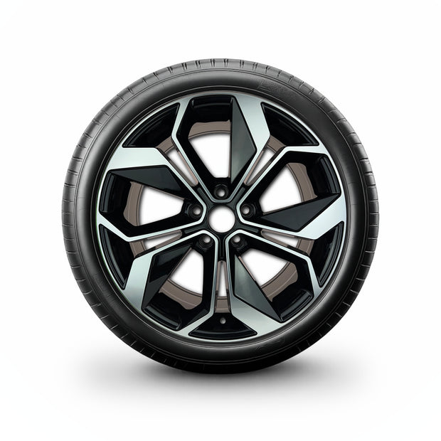 Pack de 4 Jantes + pneus 17" Renault Arkana LJL / Captur II JB/JE / Captur II JB/JE Facelift — Roue montée avec jante et pneu