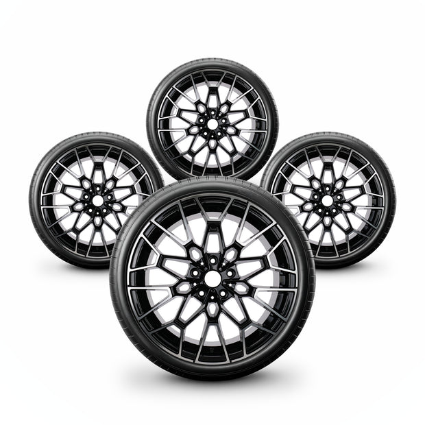 Pack de 4 Jantes + pneus 19" BMW Série 2 G42 / Série 3 G20/G21 / Série 4 G22/G23/G26 — vue principale