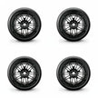 Pack de 4 Jantes + pneus 20