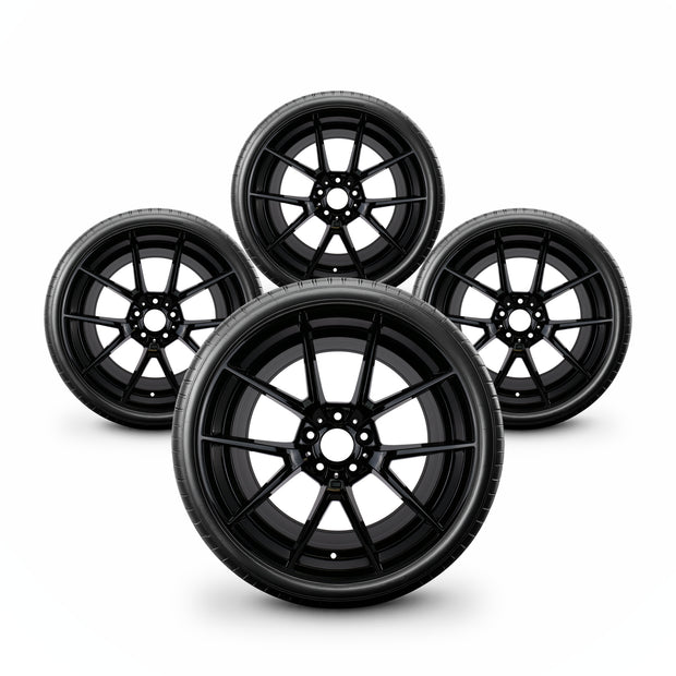 Pack de 4 Jantes + pneus 19" BMW Série 3 E90/E91/E92/E93 — vue principale