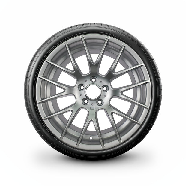 Pack de 4 Jantes + pneus 19" BMW Série 3 E90/E91/E92/E93 — Roue montée avec jante et pneu