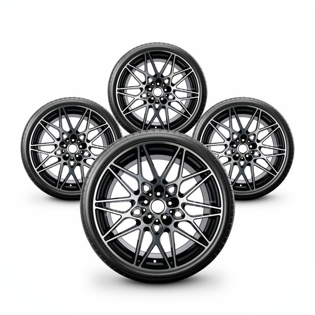 Pack de 4 Jantes + pneus 19" BMW Série 3 E90/E91/E92/E93 — vue principale