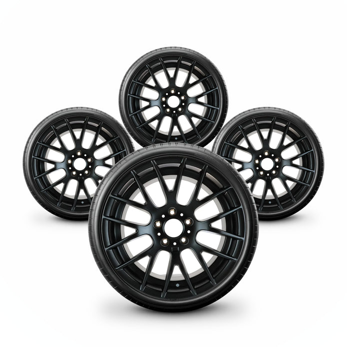 Pack de 4 Jantes + pneus 19" BMW Série 3 E90/E91/E92/E93 — vue principale