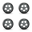 Pack de 4 Jantes + pneus 19
