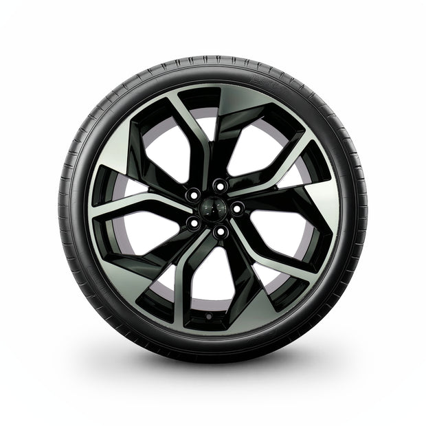 Pack de 4 Jantes + pneus 20" Audi SQ5 8R FY — Roue montée avec jante et pneu