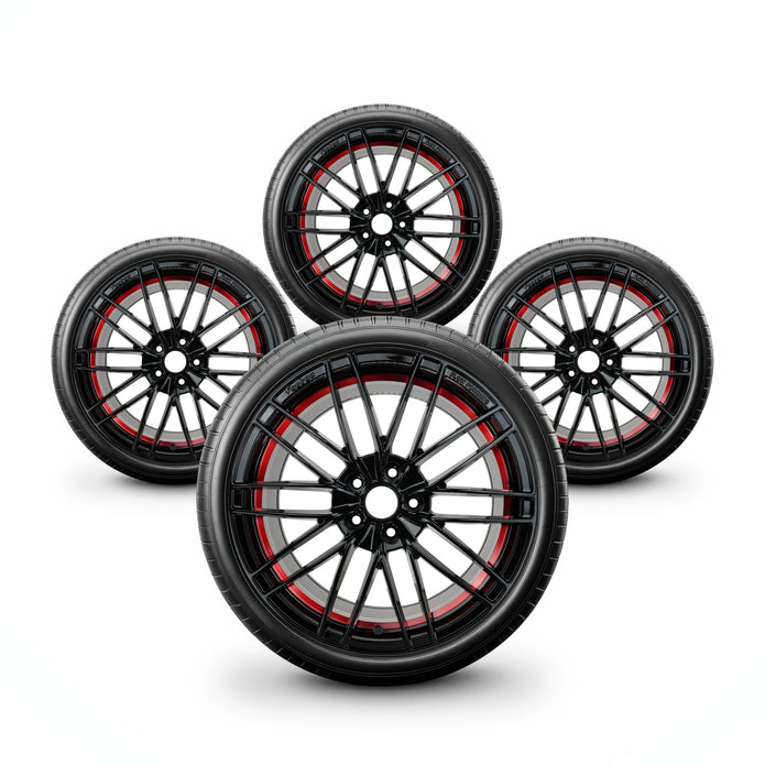 Pack de 4 Jantes + pneus 18" Audi A4 B9 / S4 B9 — vue principale