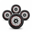 Pack de 4 Jantes + pneus 18