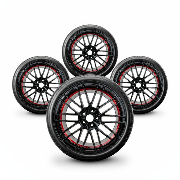 Pack de 4 Jantes + pneus 18" Audi A4 B9 / S4 B9 — vue principale