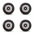 Pack de 4 Jantes + pneus 18