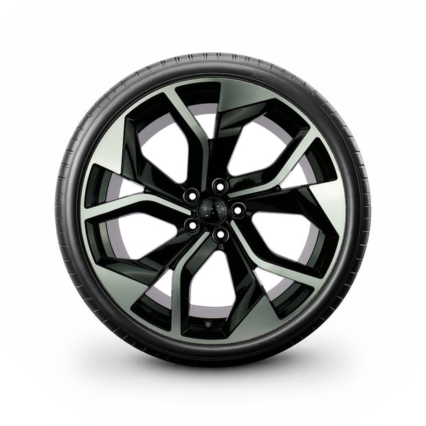 Pack de 4 Jantes + pneus 20" Audi RS6 C7 / RS7 C7 — Roue montée avec jante et pneu
