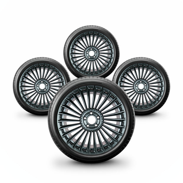 Pack de 4 Jantes + pneus 18" Mercedes GLA H247 / GLB X247 — vue principale