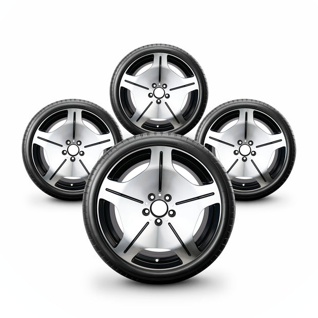 Pack de 4 Jantes + pneus 20" Mercedes GLA H247 / GLB X247 — vue principale