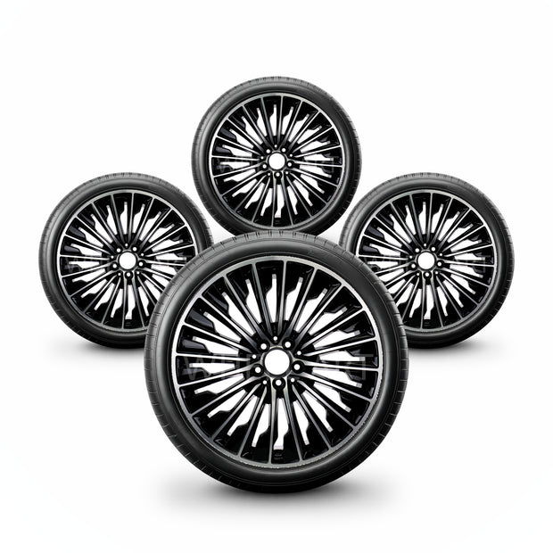 Pack de 4 Jantes + pneus 18" Mercedes GLA H247 / GLB X247 — vue principale