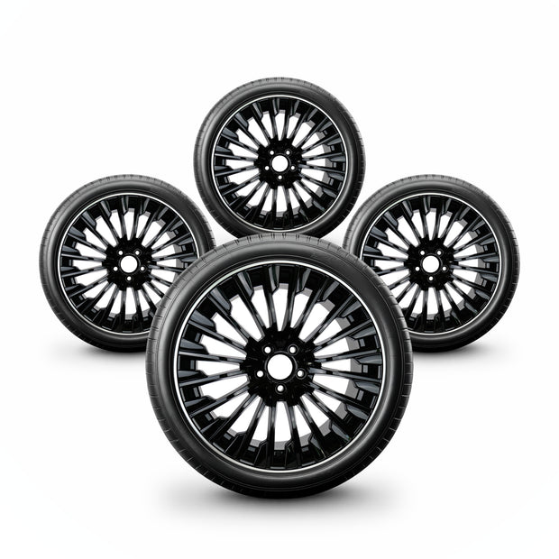 Pack de 4 Jantes + pneus 18" Mercedes GLA H247 / GLB X247 — vue principale