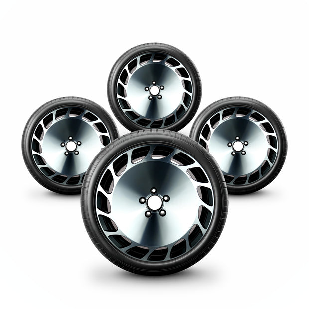 Pack de 4 Jantes + pneus 18" Mercedes GLA H247 / GLB X247 — vue principale