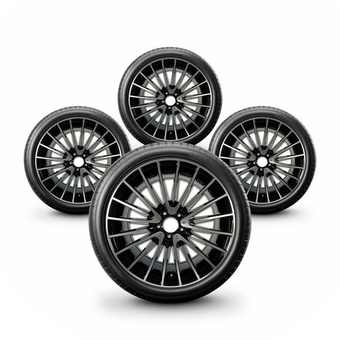 Pack de 4 Jantes + pneus 18" Mercedes GLA H247 / GLB X247 — vue principale