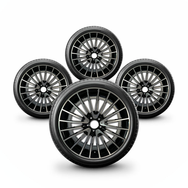 Pack de 4 Jantes + pneus 18" Mercedes GLA H247 / GLB X247 — vue principale