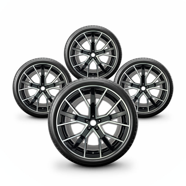 Pack de 4 Jantes + pneus 21" Audi Q7 4M / SQ7 4M — vue principale