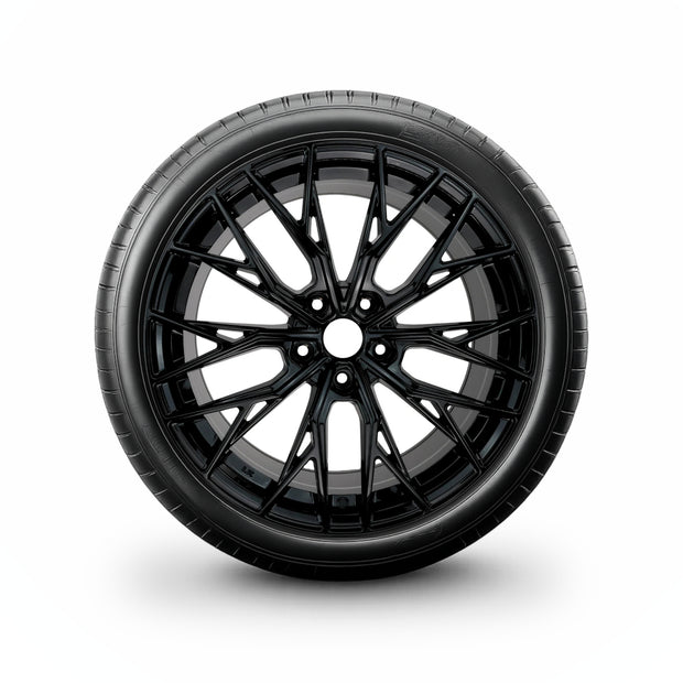 Pack de 4 Jantes + pneus 18" Renault Espace VI — Roue montée avec jante et pneu