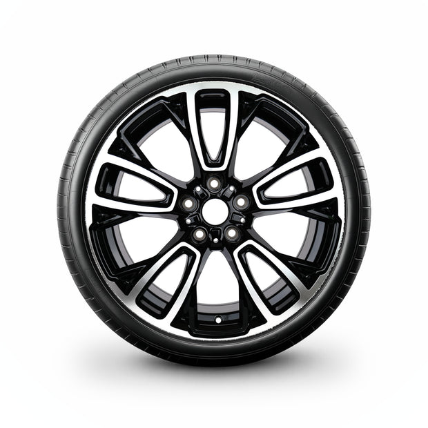 Pack de 4 Jantes + pneus 18" Skoda Octavia II / Octavia III / Superb II — Roue montée avec jante et pneu