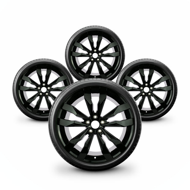 Pack de 4 Jantes + pneus 19" Volkswagen Golf 5 6 7 8 — vue principale