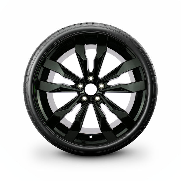 Pack de 4 Jantes + pneus 19" Volkswagen Golf 5 6 7 8 — Roue montée avec jante et pneu