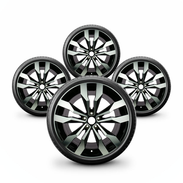 Pack de 4 Jantes + pneus 19" Volkswagen Golf 5 6 7 8 — vue principale