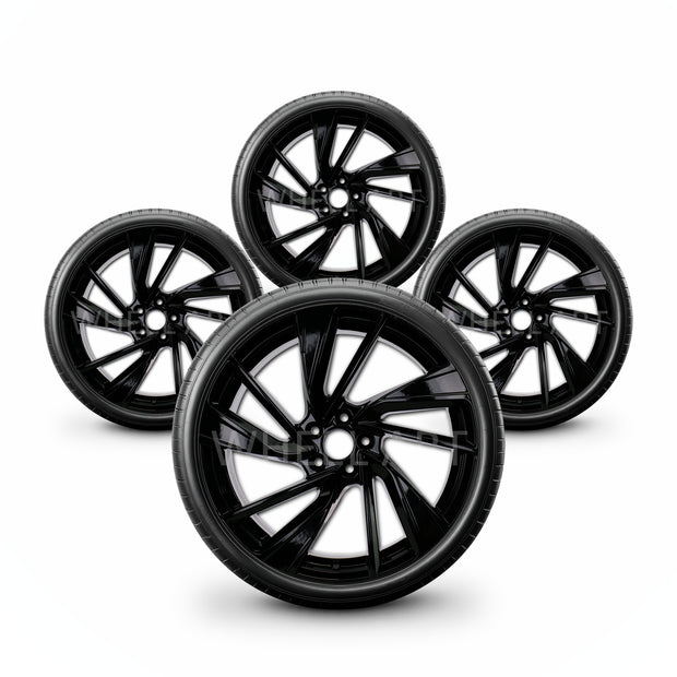 Pack de 4 Jantes + pneus 19" Volkswagen Golf 5 6 7 8 — vue principale