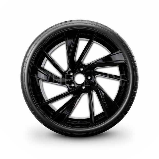 Pack de 4 Jantes + pneus 19" Volkswagen Golf 5 6 7 8 — Roue montée avec jante et pneu