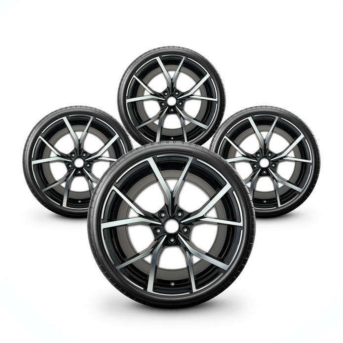 Pack de 4 Jantes + pneus 19" Volkswagen Golf 5 6 7 8 — vue principale