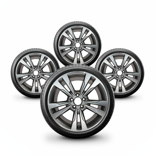 Pack de 4 Jantes + pneus 18" Mercedes A-Class W177 / B-Class W247 / CLA C118 — vue principale