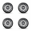 Pack de 4 Jantes + pneus 22