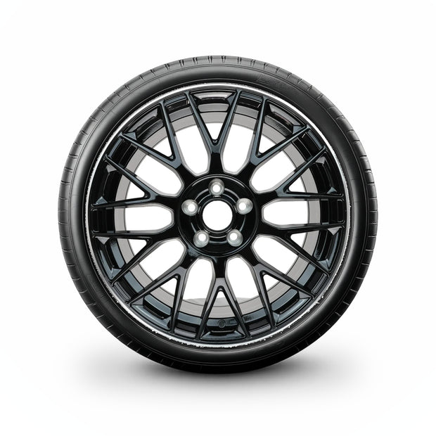 Pack de 4 Jantes + pneus 20" Mercedes S-Class W223 — Roue montée avec jante et pneu