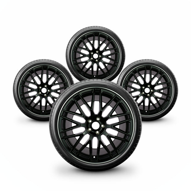 Pack de 4 Jantes + pneus 18" Mercedes E-Class W211 W212 — vue principale