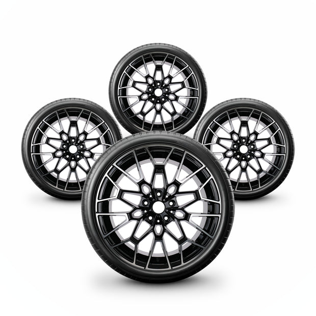 Pack de 4 Jantes + pneus 19" BMW Série 5 G30/G31 / Série 8 G14/G15/G16 — vue principale