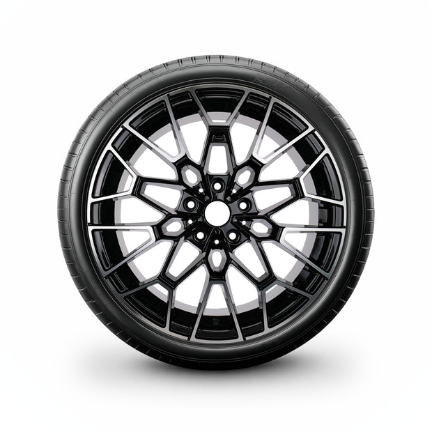 Pack de 4 Jantes + pneus 19" BMW Série 5 G30/G31 / Série 8 G14/G15/G16 — Roue montée avec jante et pneu