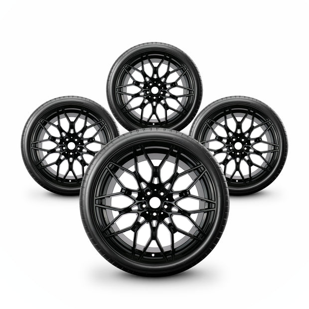 Pack de 4 Jantes + pneus 19" BMW Série 5 G30/G31 / Série 8 G14/G15/G16 — vue principale