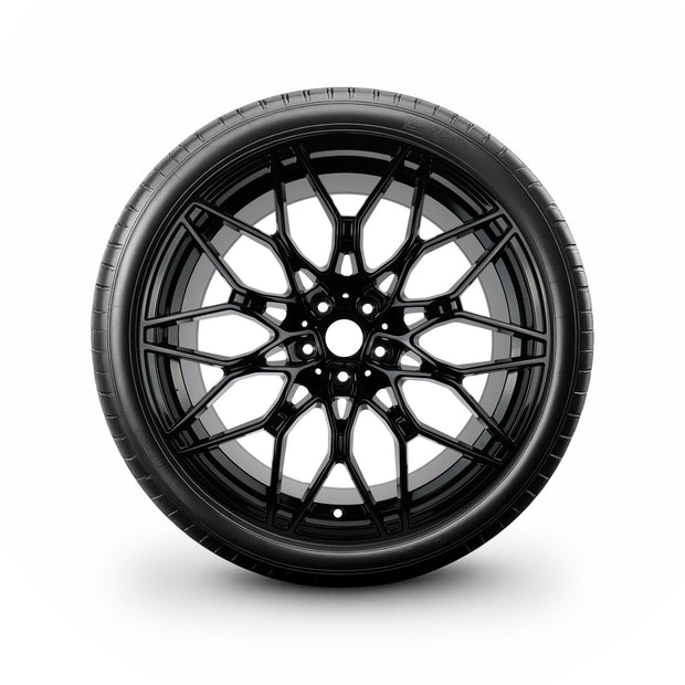 Pack de 4 Jantes + pneus 19" BMW Série 5 G30/G31 / Série 8 G14/G15/G16 — Roue montée avec jante et pneu