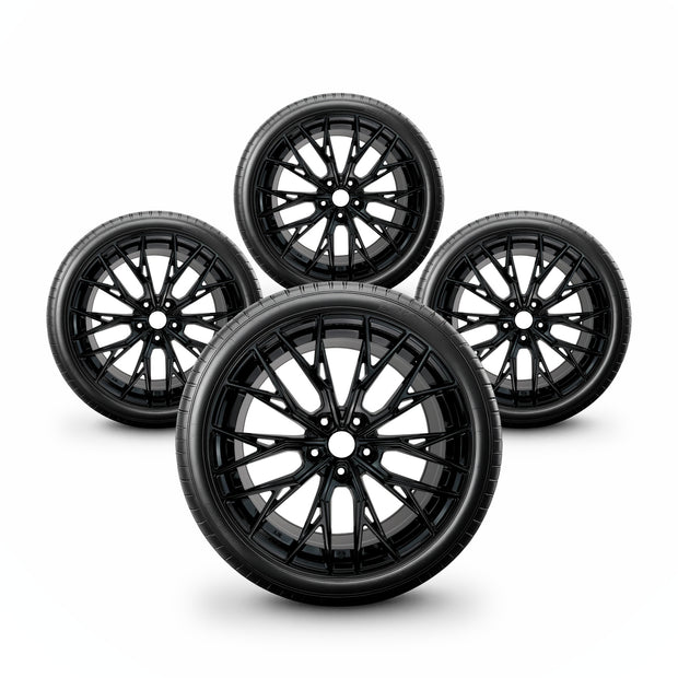Pack de 4 Jantes + pneus 17" Peugeot 308 II III — vue principale