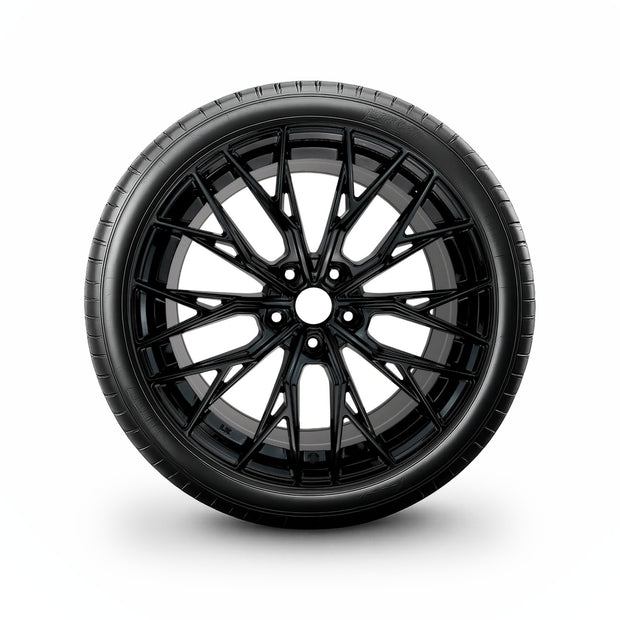 Pack de 4 Jantes + pneus 17" Peugeot 308 II III — Roue montée avec jante et pneu