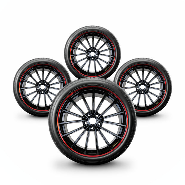 Pack de 4 Jantes + pneus 18" Volkswagen Tiguan AD / Tiguan Allspace AD — vue principale