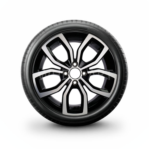 Pack de 4 Jantes + pneus 16" Renault Captur I J87 — Roue montée avec jante et pneu