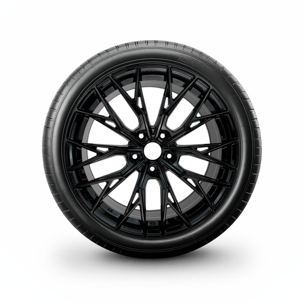 Pack de 4 Jantes + pneus 17" Renault Talisman I I Facelift — Roue montée avec jante et pneu