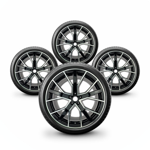 Pack de 4 Jantes + pneus 21" Porsche Macan I 95B Facelift — vue principale