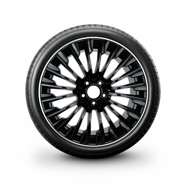 Pack de 4 Jantes + pneus 18" Mercedes V-Class W639 / V-Class W447 / Vito W639 / Vito W447 — Roue montée avec jante et pneu