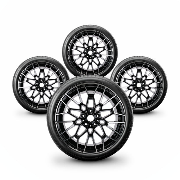 Pack de 4 Jantes + pneus 19" BMW Série 7 G70 / X3 G01 / X3 G45/G48 / X4 G02 — vue principale