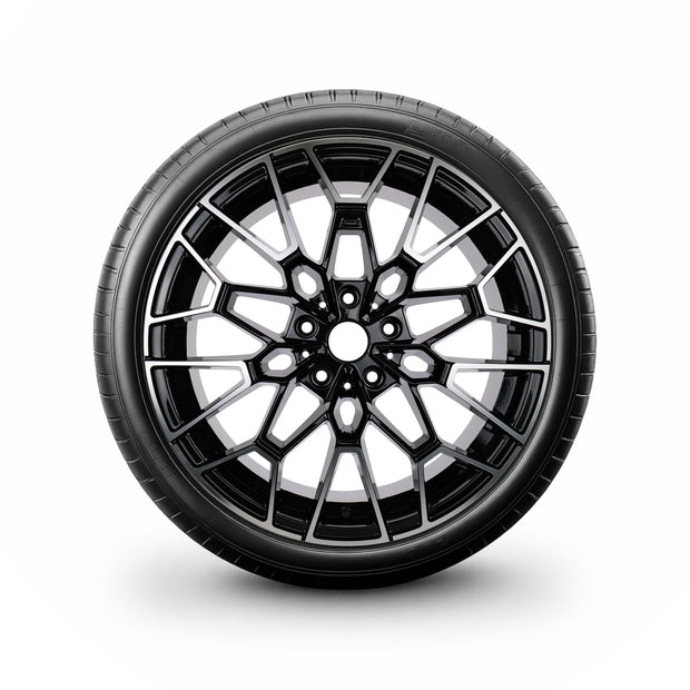 Pack de 4 Jantes + pneus 19" BMW Série 7 G70 / X3 G01 / X3 G45/G48 / X4 G02 — Roue montée avec jante et pneu