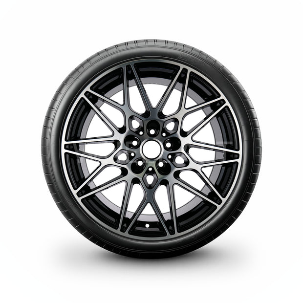 Pack de 4 Jantes + pneus 19" BMW Série 7 G70 / X3 G01 / X3 G45/G48 / X4 G02 — Roue montée avec jante et pneu